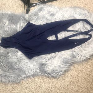 Navy Blue Swimsuit